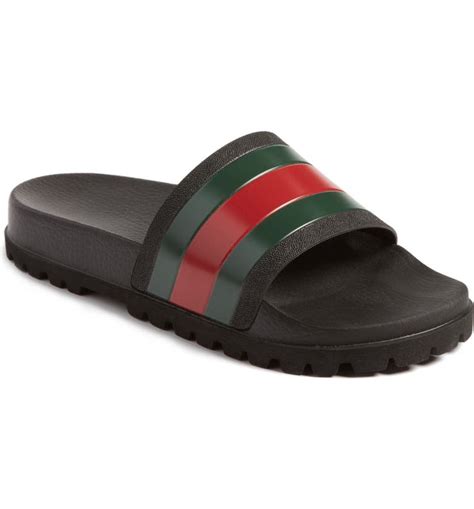 gucci mens slide sandals|gucci slides at nordstrom.